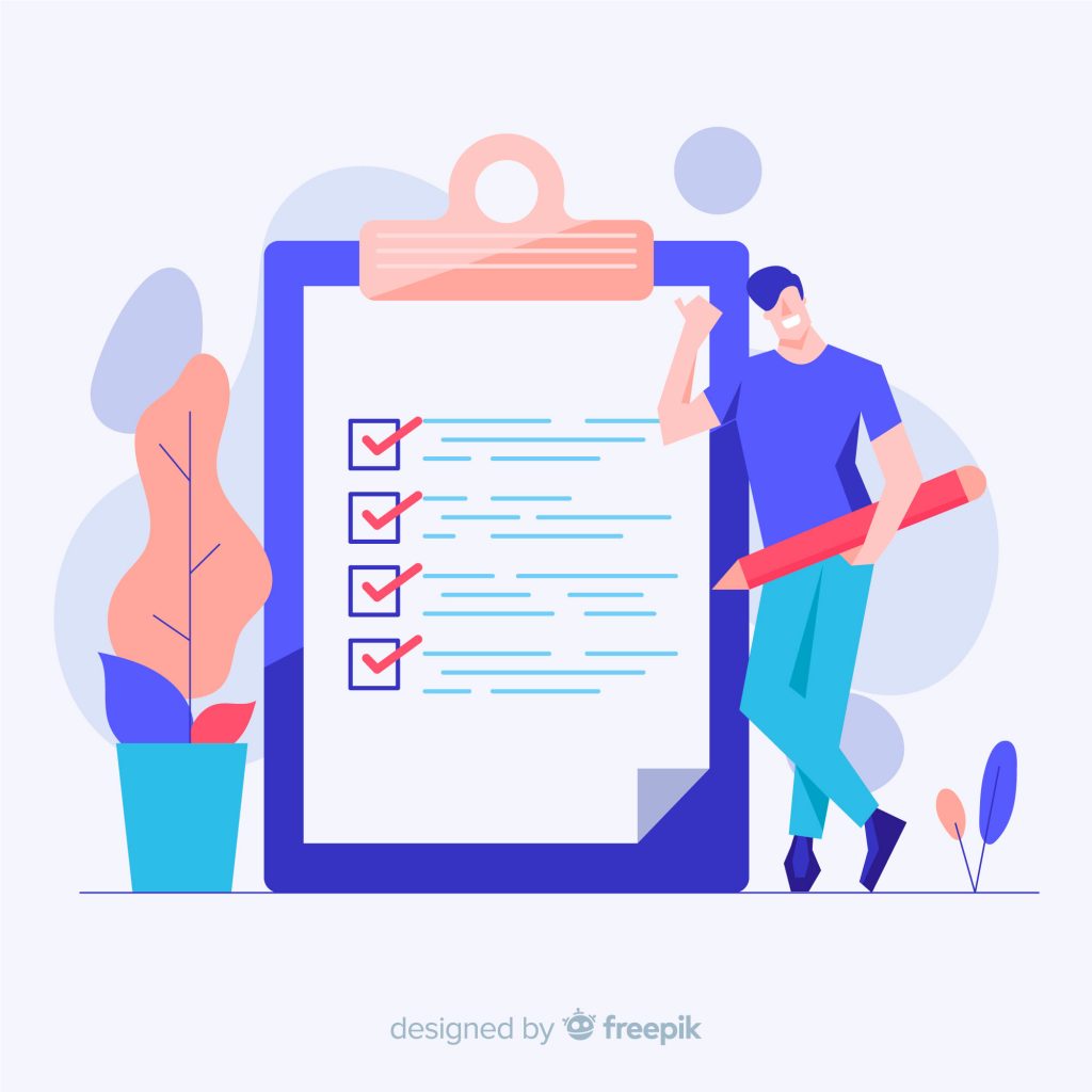 Visual representation of Quality assurance & usability testing